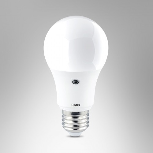 หลอด LED,LUMAX#ECOBULB-815LM/830/9W/E27/Light Sensor