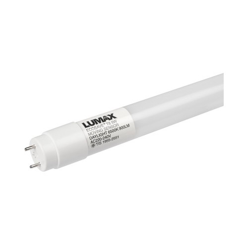 หลอด LED,LUMAX#Ecosave Plus T8-900LM/765/9W/OT/Moving Sensor
