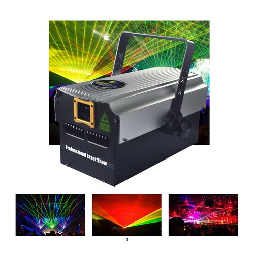 Laser Effect, L&E, #LEC5/RGB, IP20, Black, พร้อมกล่องกันน้ำ