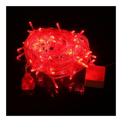 L&E,LED Christmas Light 5W,100-Red,10M,IP44
