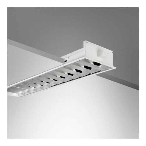 โคมฝังLED,L&E#LRST300/1L/OT-XXLED-T8/RAL9016