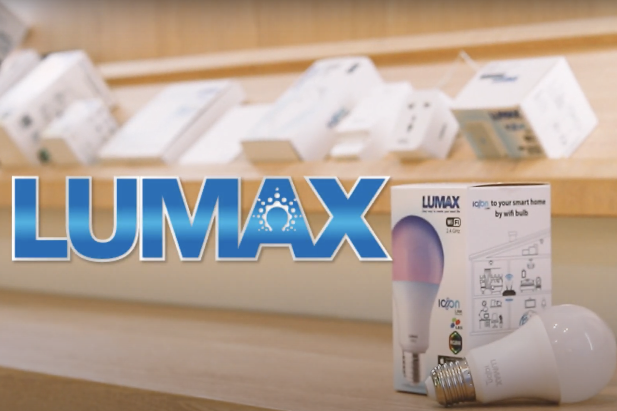 WIFI SMART BULB รุ่น RGBW แบรนด์ LUMAX หลอดไฟเปลี่ยนสีอัจฉริยะ ราคาหลักร้อย!